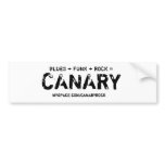 Canary Math bumper stickers