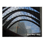 Canary Wharf DLR Station Postcard