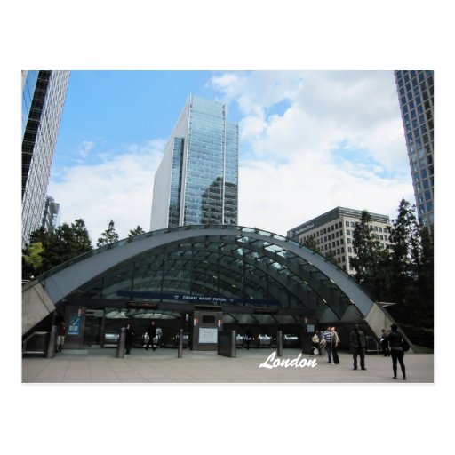 Canary Wharf, London  Postcard