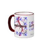 Canasta Queen 4 Coffee Mugs