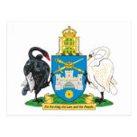 Canberra Coat Of Arms Postcard