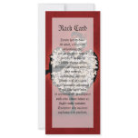 Cancan Dancer rack cards