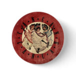 Cancan Dancers Pinback Button