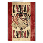 Cancan Dancers cards