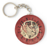 Cancan Dancers Key Chains