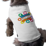 Cancer Awareness Flower Ribbon -  Cancer Survivor pet clothing