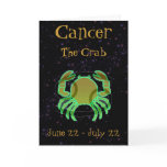 Cancer Birthday card