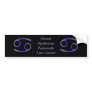Cancer Bumper Sticker