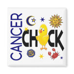 Cancer Chick 1 magnets
