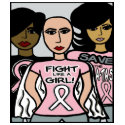 CANCER FIGHTING DIVAS t-shirts