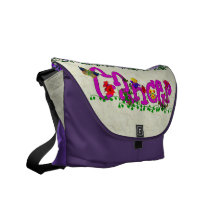 Cancer Flowers Courier Bags