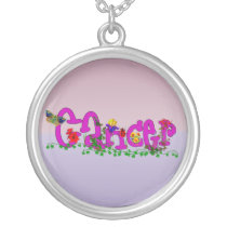 Cancer Flowers Necklace
