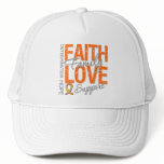 Cancer Inspiring Slogan Collage Leukaemia hats