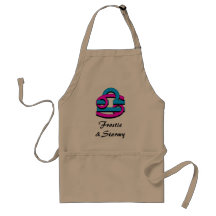Cancer & Libra PkBl Aprons