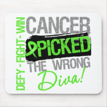 Cancer Picked The Wrong Diva Non-Hodgkins Lymphoma Mousepad