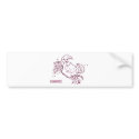 Cancer  Star Sign bumper stickers