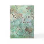 Cancer Sucks Greeting Cards