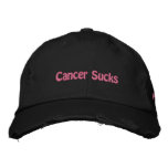 Cancer Sucks embroidered hats