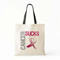 Cancer Sucks - Head and Neck Cancer Canvas Bag