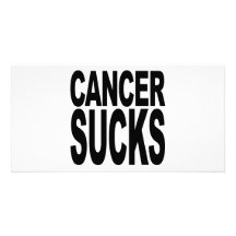 Cancer Sucks Photo Card Template