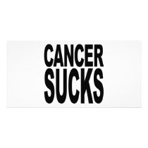 Cancer Sucks Photo Card Template