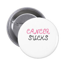 Cancer Sucks Pinback Buttons