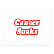 Cancer Sucks Post Card