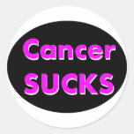 'cancer sucks' sticker