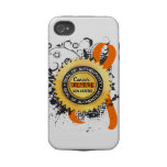 Cancer Survivor 23 Leukemia Tough Iphone 4 Cover
