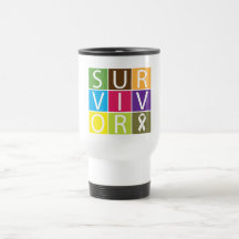 Cancer Survivor Tile Bone Cancer Coffee Mug