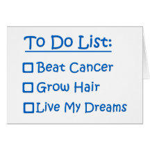 Cancer Survivor To Do List Cards