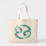Cancer symbol canvas bags