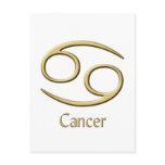 Cancer symbol postcards