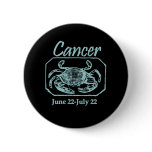 Cancer Teal Pin