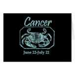 Cancer Teal Greeting Cards