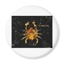 Cancer the crab refrigerator magnet