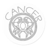 Cancer the Crab stickers