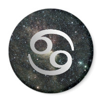 Cancer The Crab Zodiac Star Sign Universe Refrigerator Magnets