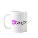 Cancer with Pink Kiss mugs