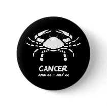 Cancer zodiac sign pins