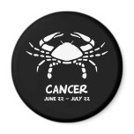 Cancer zodiac sign magnets