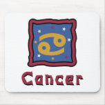 Cancer zodiac sign mouse mat