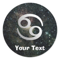 Cancer Zodiac  Universe Name Gift Tag Bookplate