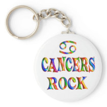 Cancers Rock Keychains