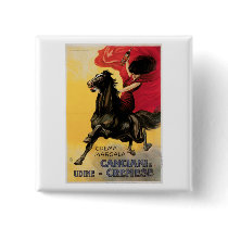 Canciani & Cremese Vintage Wine Ad Art Buttons