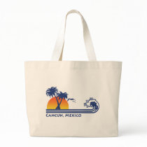 Cancun Mexico Canvas Bags