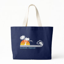 Cancun Mexico Canvas Bags