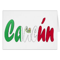 Cancun, Mexico Card