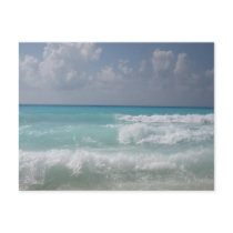 Cancun Waves Postcard
