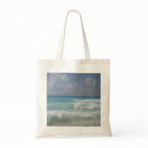 Cancun Waves Tote Bag